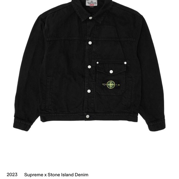 Supreme stone island trucker jacket - Main Image